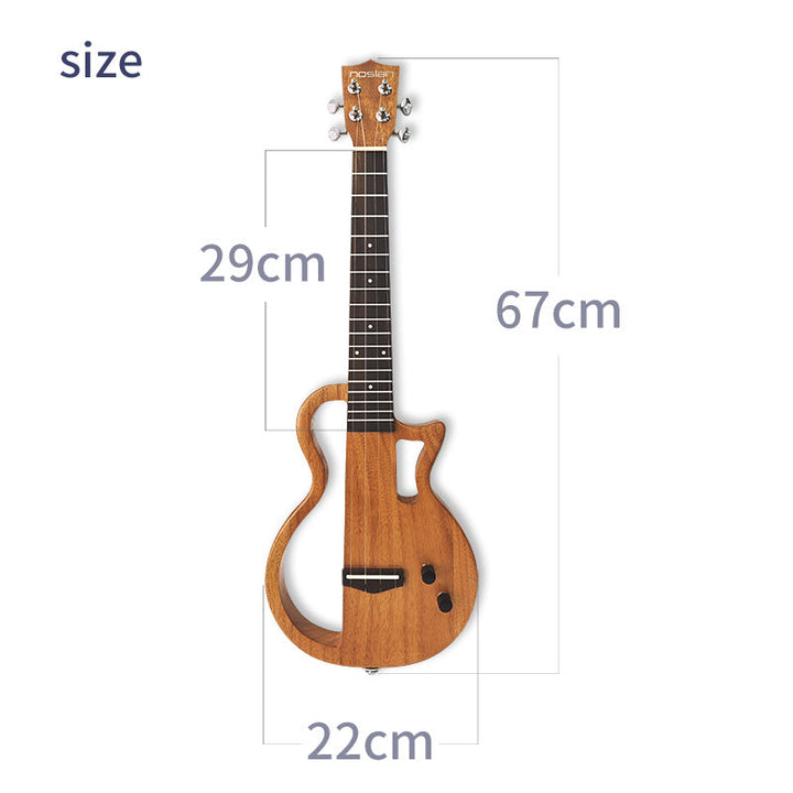 Acoustic Electric Ukulele with Built-in Pickup Kalsten