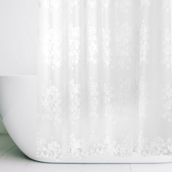 Floral Patterned Waterproof Shower Curtain Kalsten