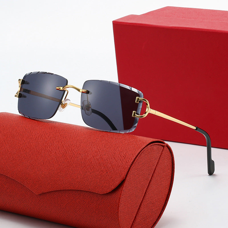 Ladies elegant half-frame corrective glasses Kalsten