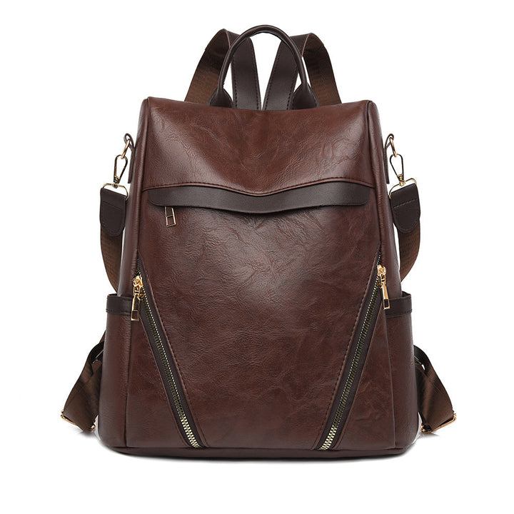 Multi-Functional Leather Backpack Kalsten