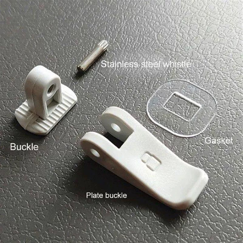 Unisex one size portable air conditioner window vent adapter kit with adjustable sliding plate and oval exhaust connection Kalsten