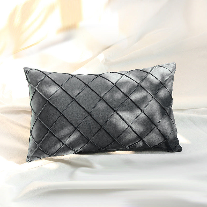 Women's cushion cover in modern diamond design Kalsten