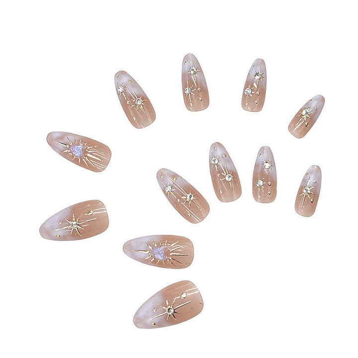 Decorative Press-On Nail Art Set Kalsten