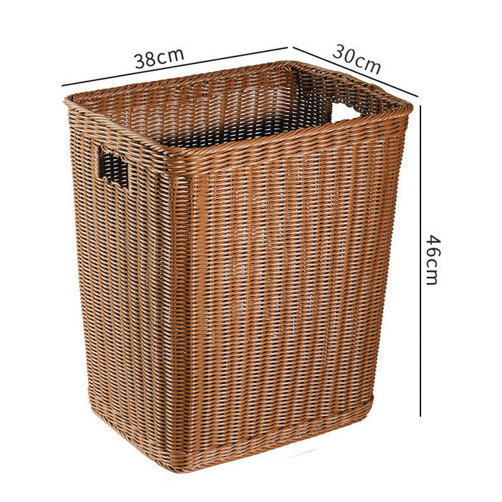Premium Handwoven Wicker Storage Bin Kalsten
