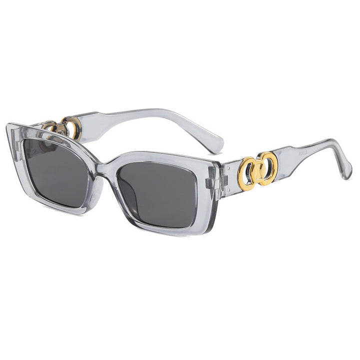 Women's Rectangular Designer Sunglasses with Luxurious Accents Kalsten