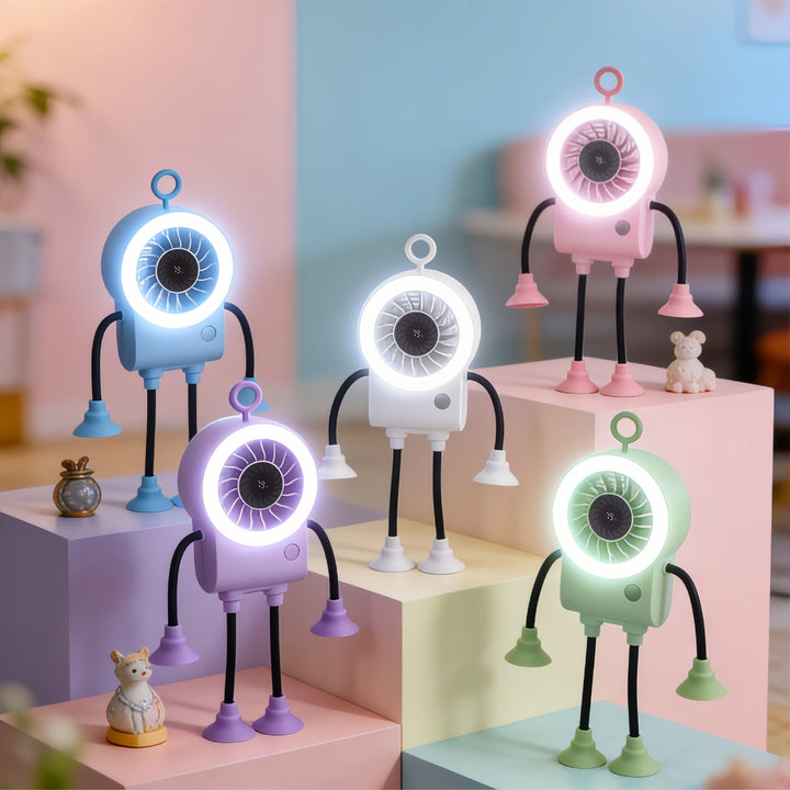 Unisex Creative Fan with integrated LED lighting Kalsten