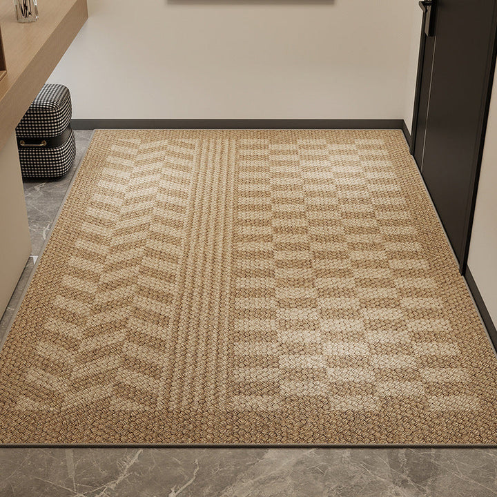 Elegant Tropical-Themed Entryway Mat Kalsten