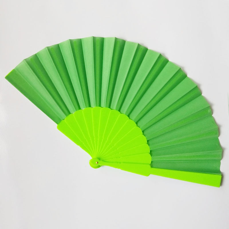 Ladies elegant hand fan made of high-quality paper and natural materials Kalsten