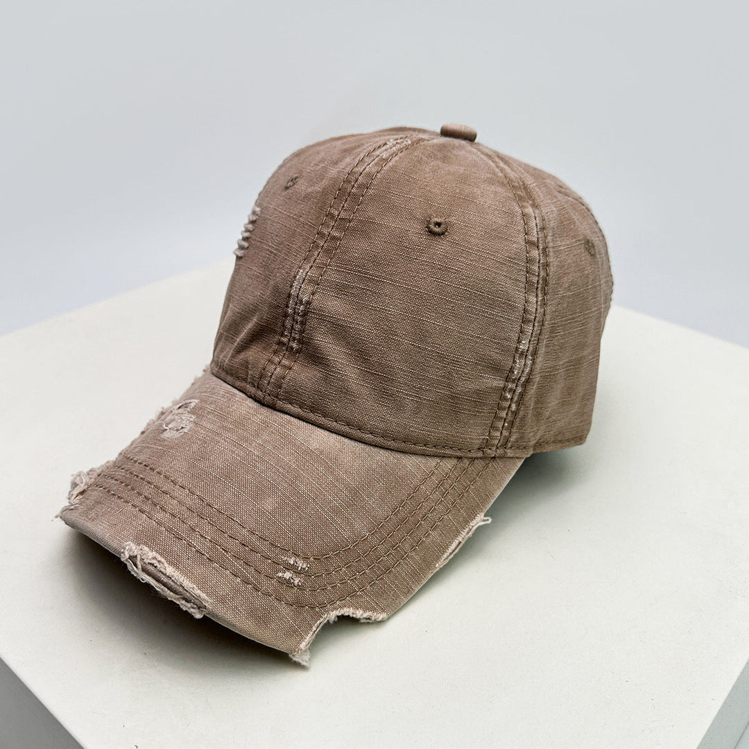 Men's Distressed Denim Baseball Hat Kalsten