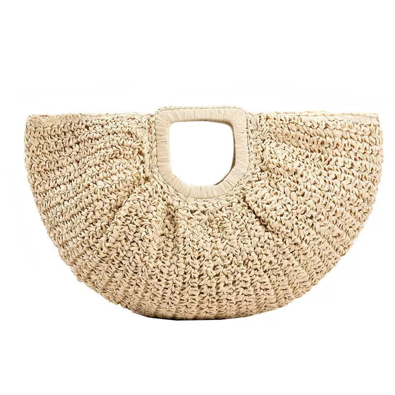 Designer Bast handbag with unique cut Kalsten