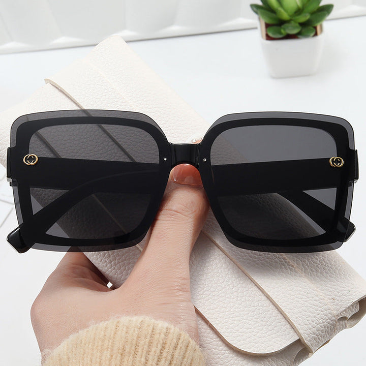 Women's oversized square sunglasses with elegant frame Kalsten
