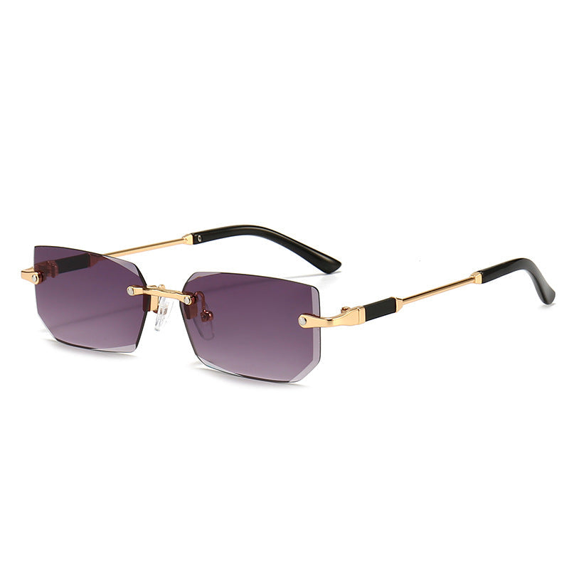 Ladies elegant and fashionable sunglasses with transparent frame Kalsten