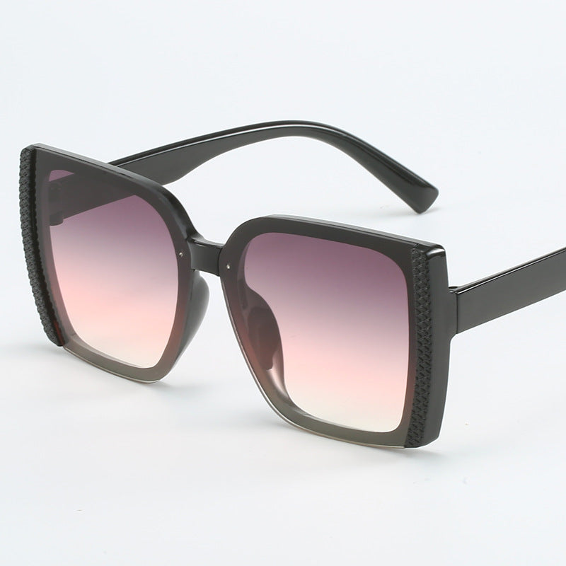Women oversized designer sunglasses in modern woven design Kalsten