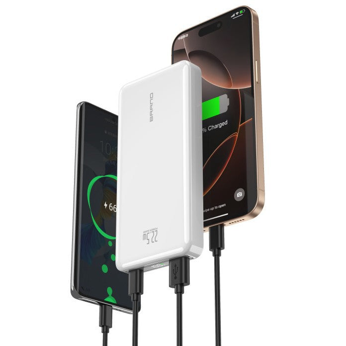 Portable fast charging power bank with integrated LED display Kalsten