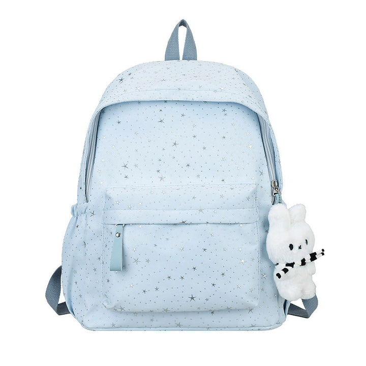 Girls' Star Patterned School Backpack Kalsten