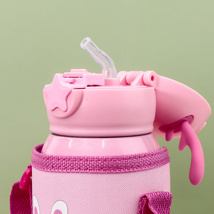 Women's Insulated Water Bottle with Funny Rabbit Design Kalsten