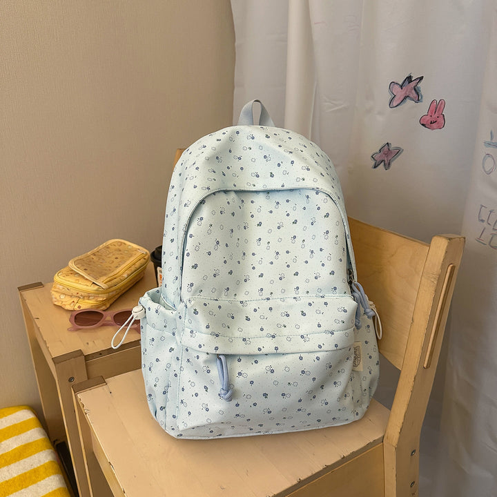 Floral Print Everyday School Backpack