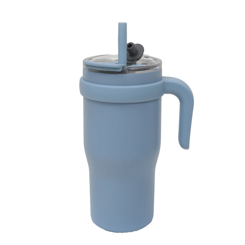 Unisex drinking cup with straw Kalsten