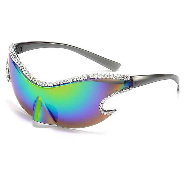 Women's glamorous sunglasses with sparkling rhinestone embellishment Kalsten