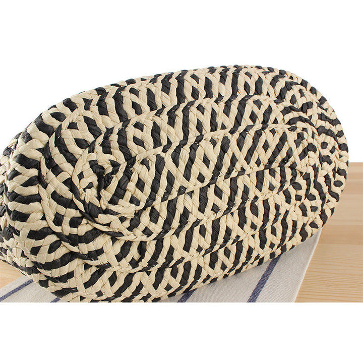 Elegant Basket Bag with Fine Pattern Kalsten