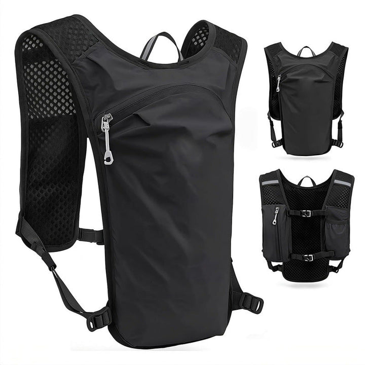 Sporty Hydration Backpack with Breathable Mesh Inserts Kalsten