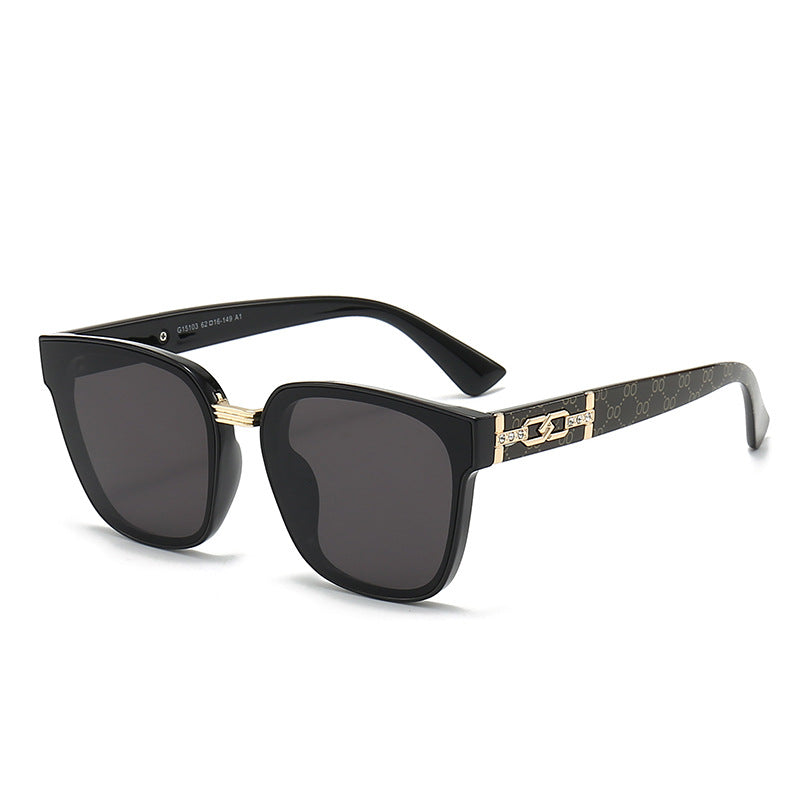 Women's Designer Sunglasses with Luxurious Frame and Trendy Jewelry Detail Kalsten