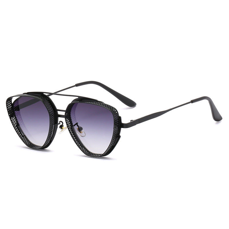 Ladies extravagant sunglasses in modern polygon design Kalsten