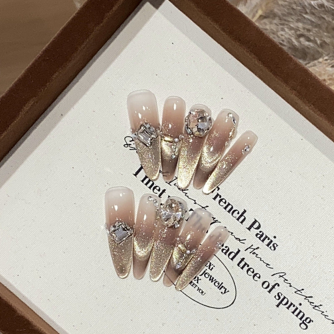 Glamorous Press-On Nail Art Set Kalsten