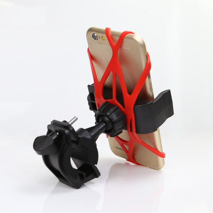 adjustable universal handlebar smartphone mount with anti slip silicone straps Kalsten