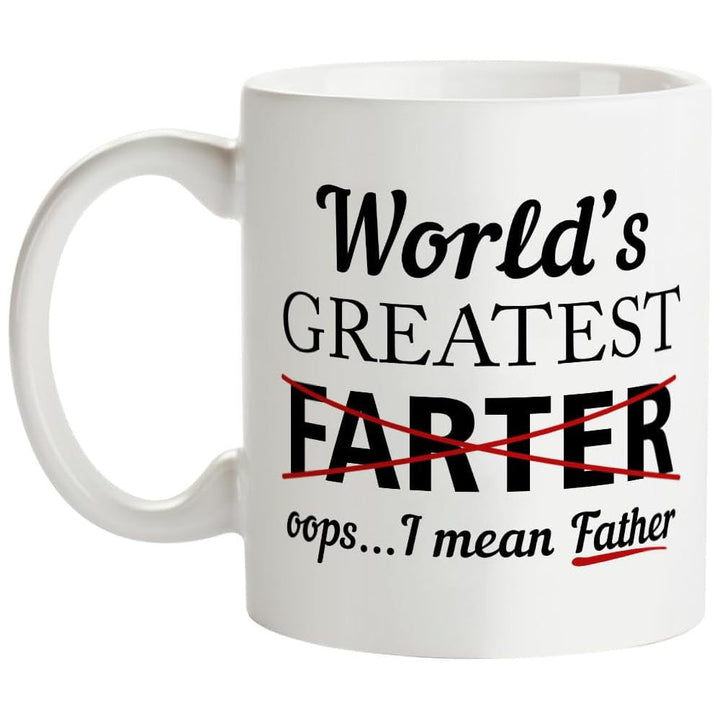 Ceramic Novelty Coffee Mug With Humorous Typographic Great Job Mom Message And Comfortable C-Handle