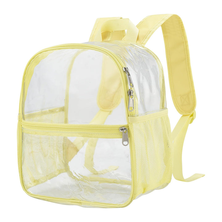 Unisex transparent backpack with functional design and multiple compartments Kalsten