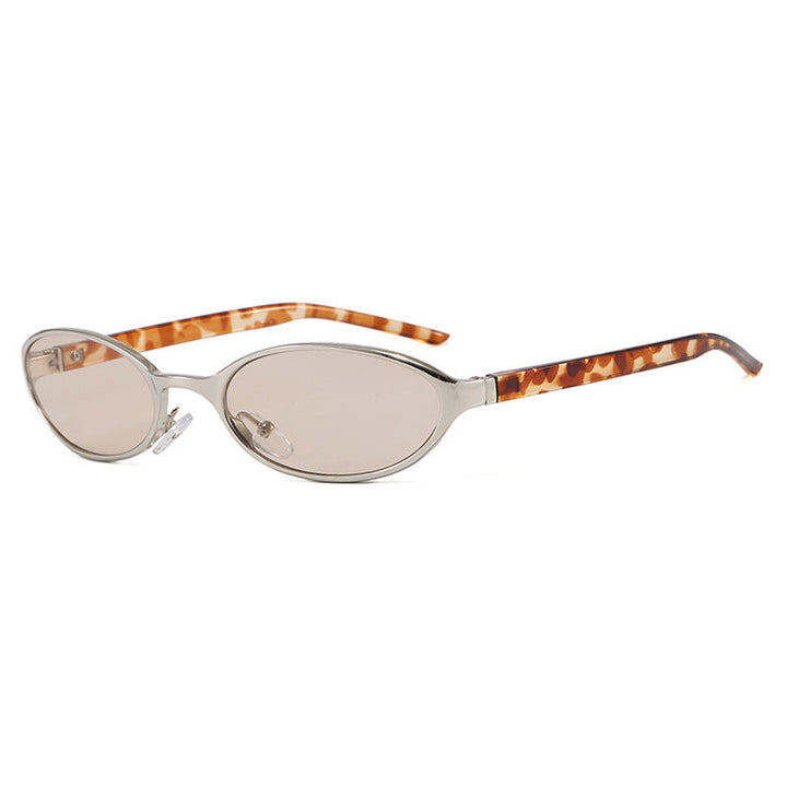 Women's elegant sunglasses with protective UV filter and slim frame Kalsten
