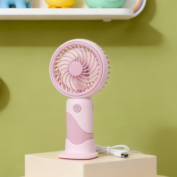 Women's Portable Mini Fan with Flexible Mount and USB Connection Kalsten