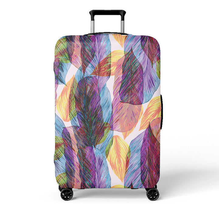 Unisex Suitcase Cover with Colorful City Design Kalsten