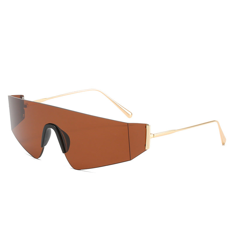 Ladies futuristic oversized sunglasses Kalsten
