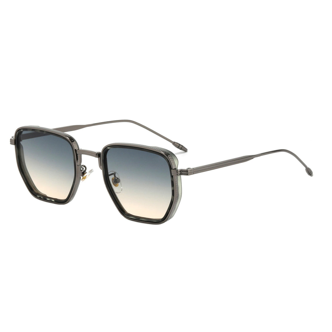 Ladies Square Designer Sunglasses with Stylish Metal Frame Kalsten