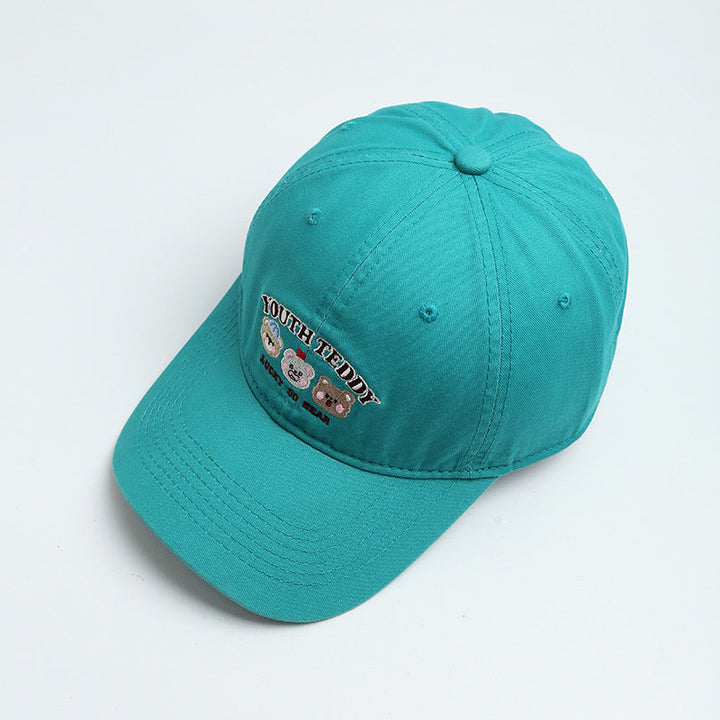 Women's Fun Embroidered Teddy Bear Baseball Cap Kalsten