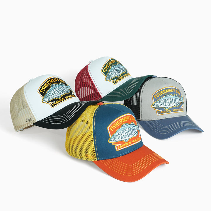 Ladies Trucker Cap with outstanding embroidery design Kalsten