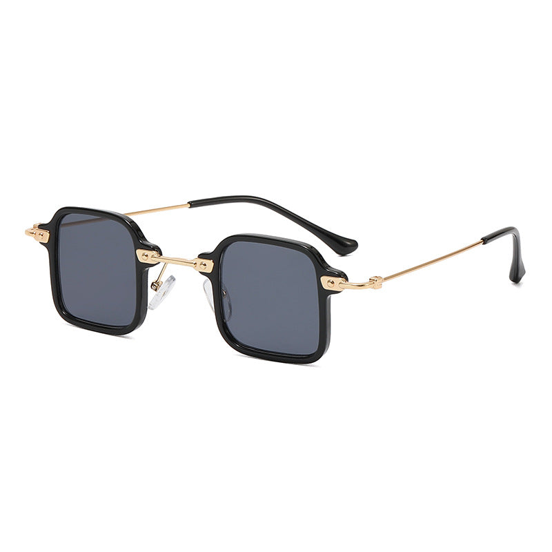 Ladies square fashion sunglasses with stylish metal frame Kalsten