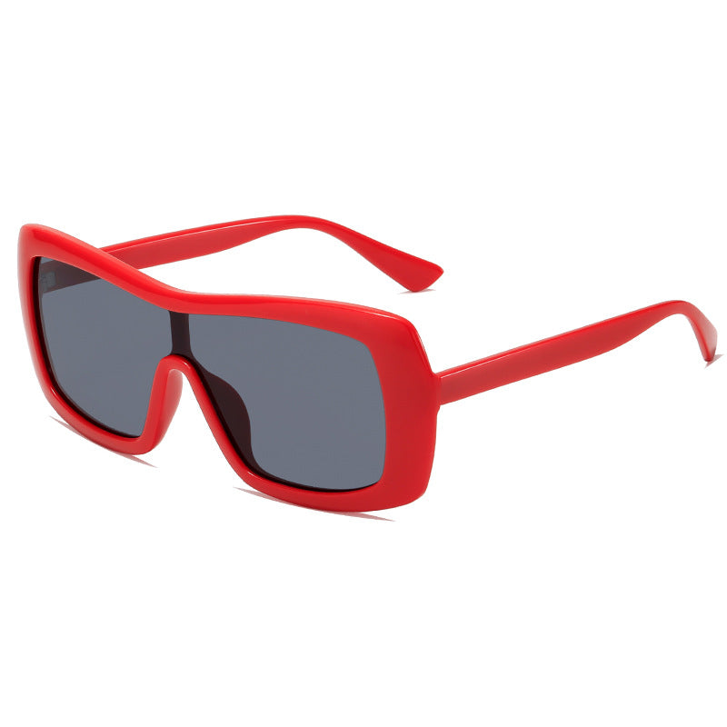 Women's stylish oversized sunglasses in futuristic design Kalsten
