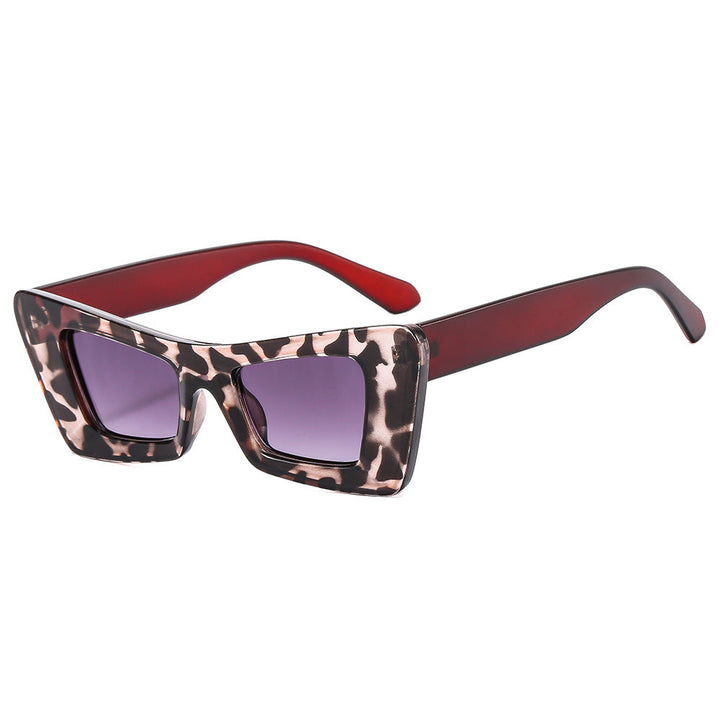 Ladies eye-catching designer sunglasses with modern prism frame Kalsten