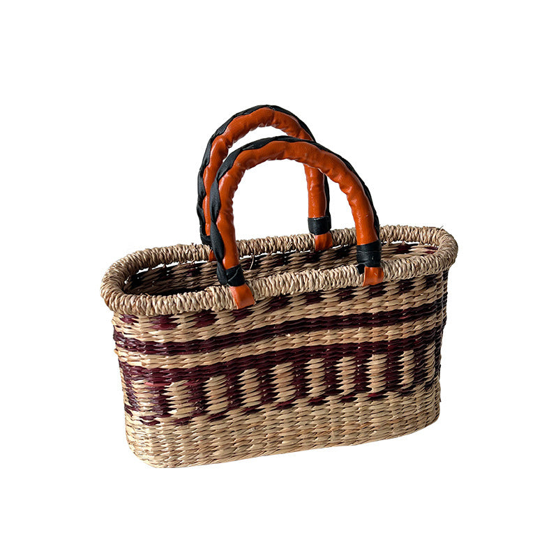 Handwoven shopping basket Acalora