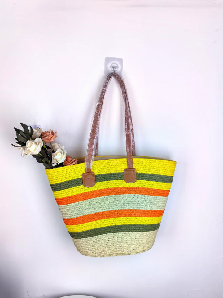Summery beach bag and sun hat Kalsten