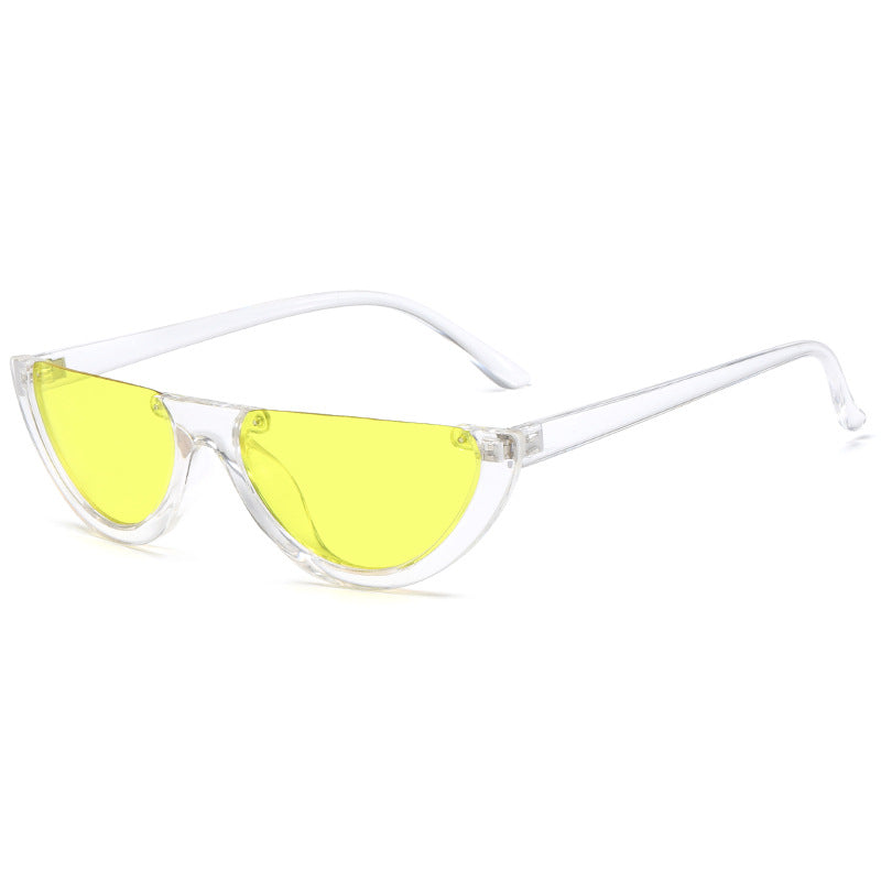 Women’s fashionable cat-eye sunglasses with transparent frame Kalsten