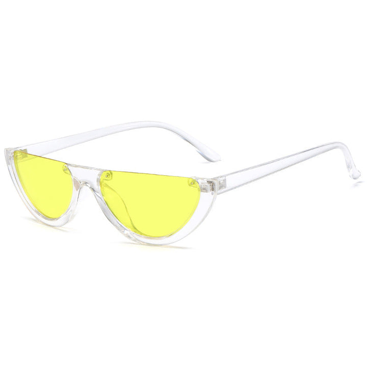 Women’s fashionable cat-eye sunglasses with transparent frame Kalsten