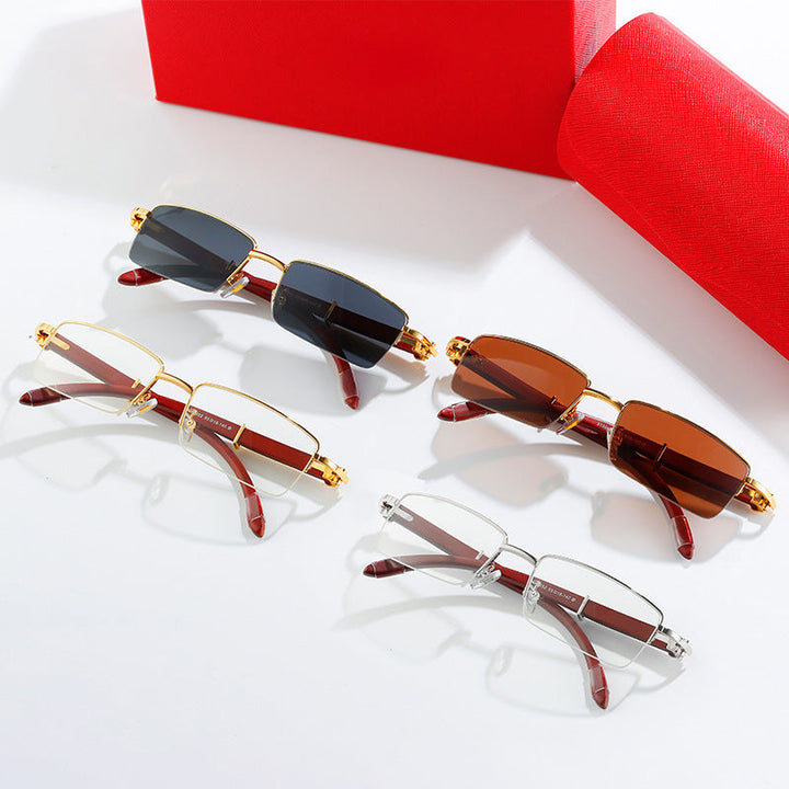 Women’s fashionable sunglasses with an elegant metal frame and high-quality lenses Kalsten