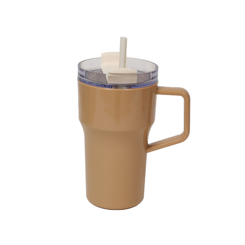 Unisex drinking cup with ergonomic handle and leak-proof lid Kalsten
