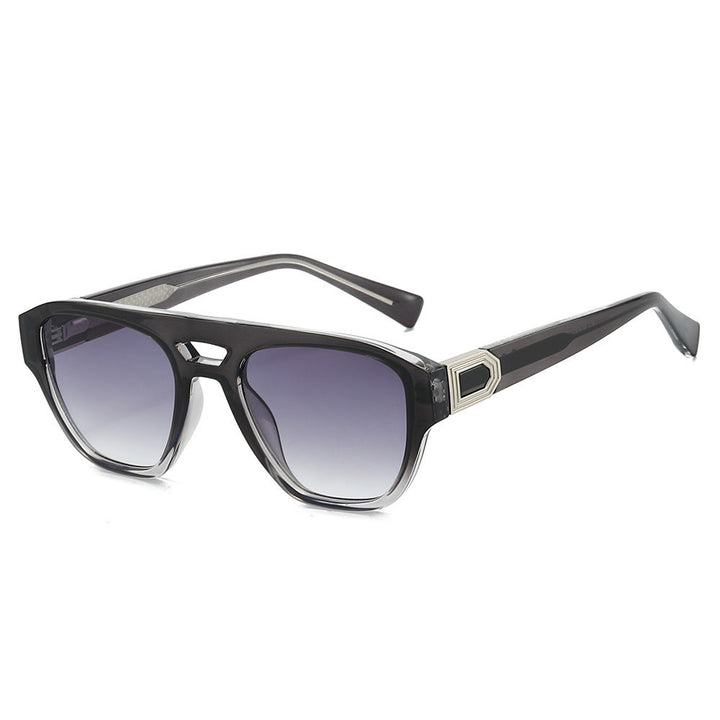 Ladies Designer Sunglasses with modern, angular frame and gradient Kalsten