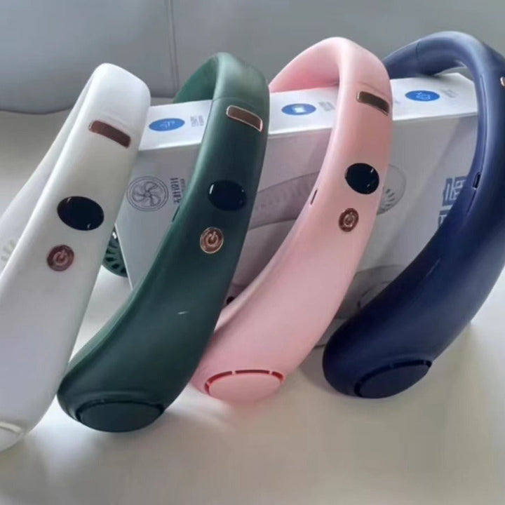 Women's Portable Neck Fan with Adjustable Airflow Kalsten