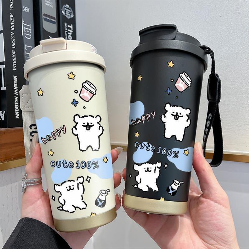 Ladies Insulated Coffee Mug with Funny Hello Kitty Design Kalsten